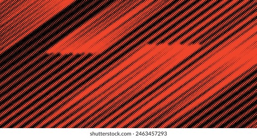 Halftone background vector, abstract background design with two tone pattern and copy space for editing your content
