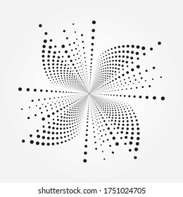 Halftone background. Vector dots texture retro background. Abstract halftone design element for multipurpose use.