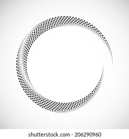 Halftone background. Vector illustration 