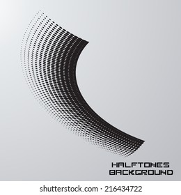  Halftone background. Vector illustration 