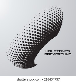  Halftone background. Vector illustration 