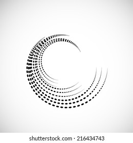  Halftone background. Vector illustration 