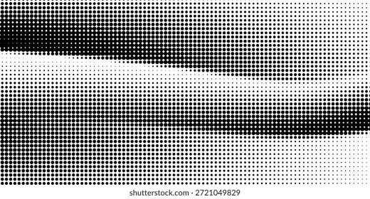 Vector de fondo semitono. Punto Abstractas monocromo, puntos semitonos degradados para el patrón de fondo y textura.eps10