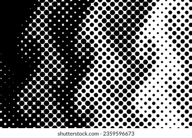 Halftone background vector pattern retro vintage cartoon. texture technology