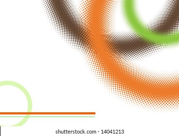 Halftone background. Vector background with space for text or logo