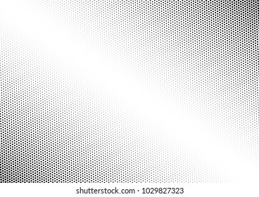 Halftone Background. Vintage Backdrop. Black and White Abstract Overlay. Grunge Pattern. Vector illustration