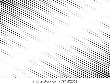 Halftone Background. Vintage Overlay. Dotted Pattern. Black and White Texture. Vector illustration