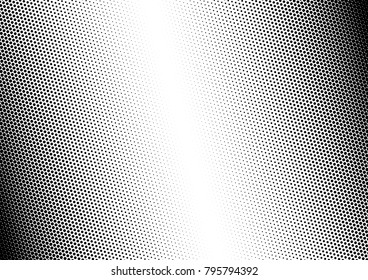 Halftone Background. Vintage Pattern. Abstract Black and White Backdrop. Points Texture. Vector illustration