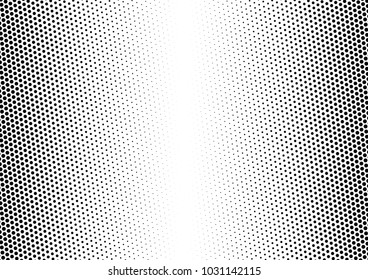 Halftone Background. Vintage Pattern. Modern Black and White Texture. Pop-art Backdrop. Vector illustration