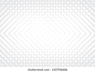 Halftone Background for Web Layout with Light Gradient. Vector Pattern with Dots and Gradients