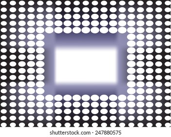 Halftone  background.Abstract dotted vector illustration.