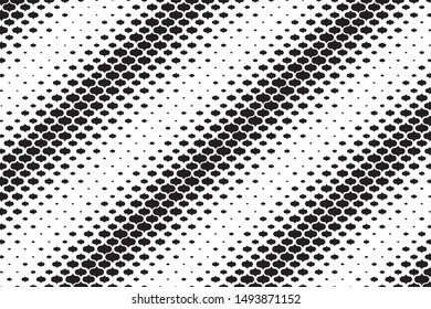 Halftone background.Black white halftone texture. Pop art template, texture. Vector illustration.