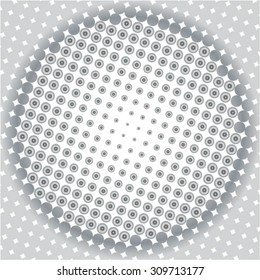 Halftone background.Dotted abstract background.Silver background.Vector illustration.