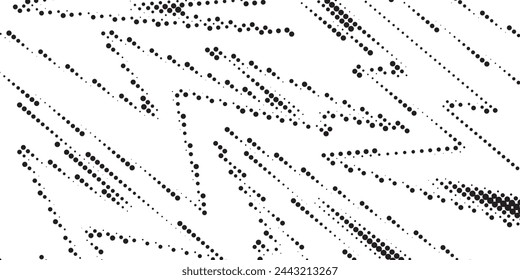  halftone banner design template. Vector illustration.