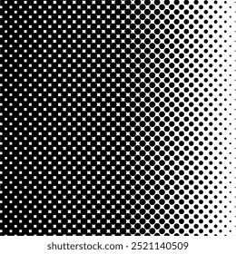 Halftone black box.suitable for graphic design elements.