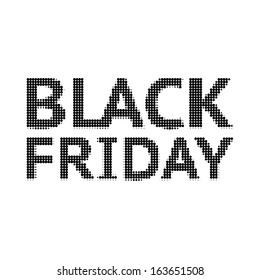 Halftone Black Friday 