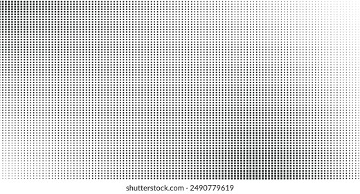 Halftone black polka dots pattern on white background, minimalist abstract wall, arranged in diagonal lines, Black and white doted texture background. modern