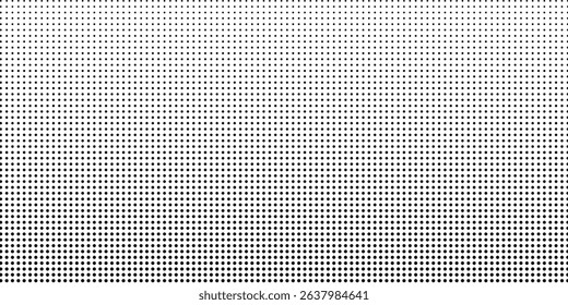 Halftone black polka dots pattern on white background, minimalist abstract wall, arranged in diagonal lines, Black and white doted texture background. modern
