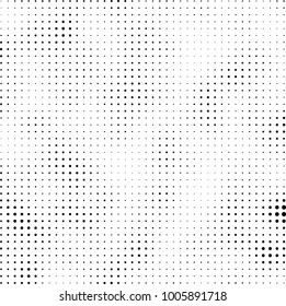 Halftone black and white