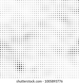 Halftone black and white