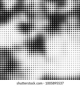 Halftone Black White Stock Vector (Royalty Free) 1005895537 | Shutterstock