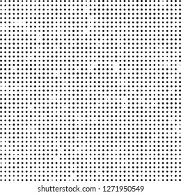 Halftone black and white