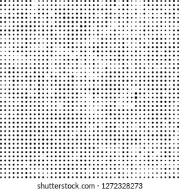 Halftone black and white