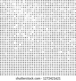 Halftone black and white