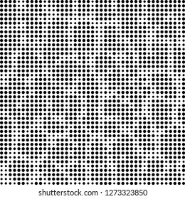 Halftone black and white