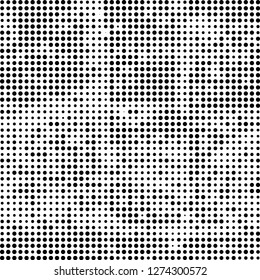 Halftone black and white