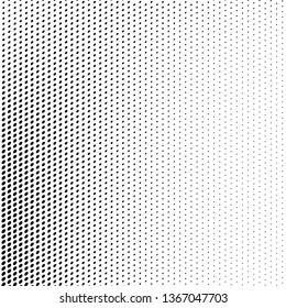 Halftone black and white