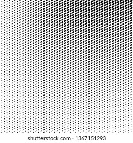Halftone black and white