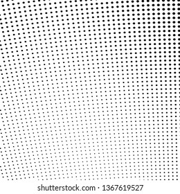 Halftone black and white