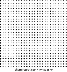 Halftone black and white