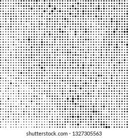 Halftone black and white. Abstract monochrome background. Pattern of dots on white background. Texture pop art for business cards, labels, icons, posters, icons