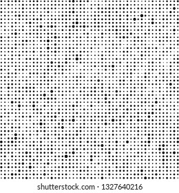 Halftone black and white. Abstract monochrome background. Pattern of dots on white background. Texture pop art for business cards, labels, icons, posters, icons