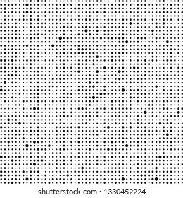 Halftone black and white. Abstract monochrome background. Pattern of dots on white background. Texture pop art for business cards, labels, icons, posters, icons