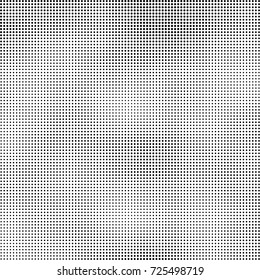 Halftone black and white. Abstract pattern of spots of ink. Modern art texture Vector for posters, postcard, grunge cover. Vintage futuristic texture gradient