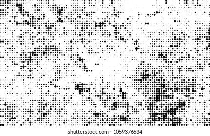 Halftone black and white abstract texture