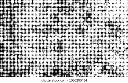 Halftone black and white abstract texture