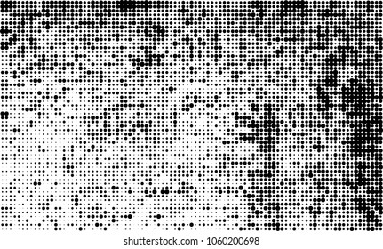 Halftone black and white abstract texture