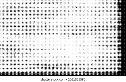 Halftone black and white abstract texture