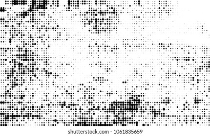 Halftone black and white abstract texture