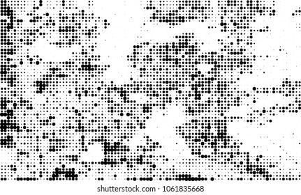 Halftone black and white abstract texture