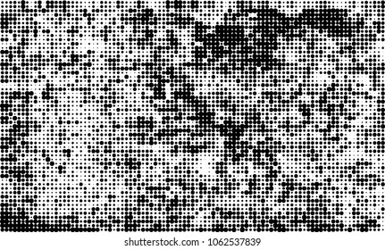 Halftone black and white abstract texture