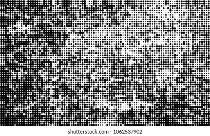 Halftone black and white abstract texture