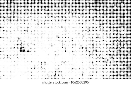 Halftone black and white abstract texture
