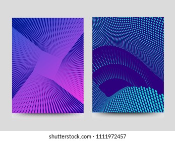 Halftone black and white dots texture background