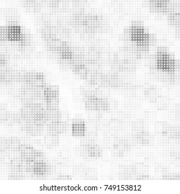 Halftone black, white, gray circles. Abstract ink spots vector pattern