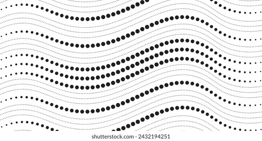 Halftone black and white grunge. Texture of dots scattered on a white background. Abstract pattern in vintage art style print on business cards, badges, dots modern labels.	